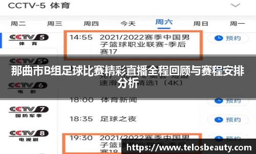 那曲市B组足球比赛精彩直播全程回顾与赛程安排分析